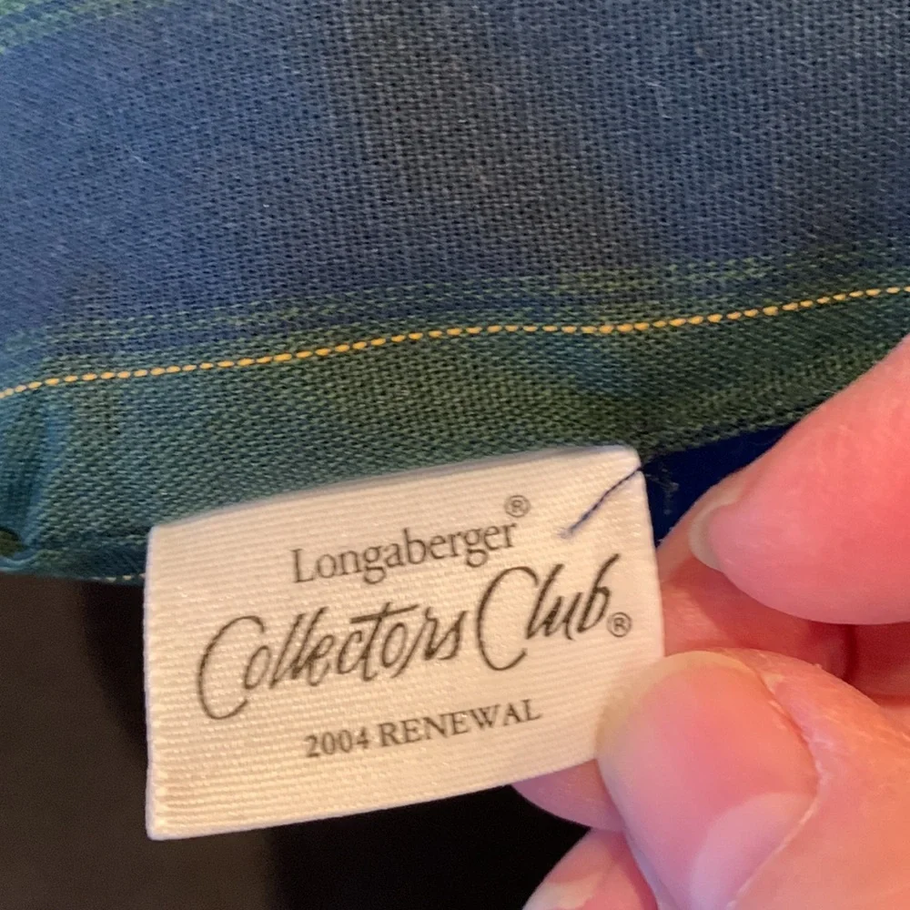 LONGABERGER Collector’s Club 2004 Renewal Basket Set